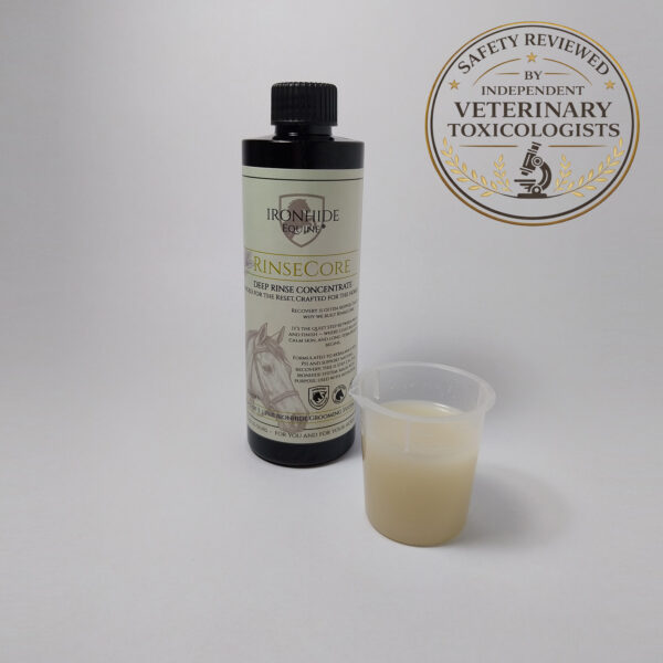Optimal Rinse Rinsecore™ – Equine Topical Rinse - Ironhide Equine Deep Concentrated Rinse